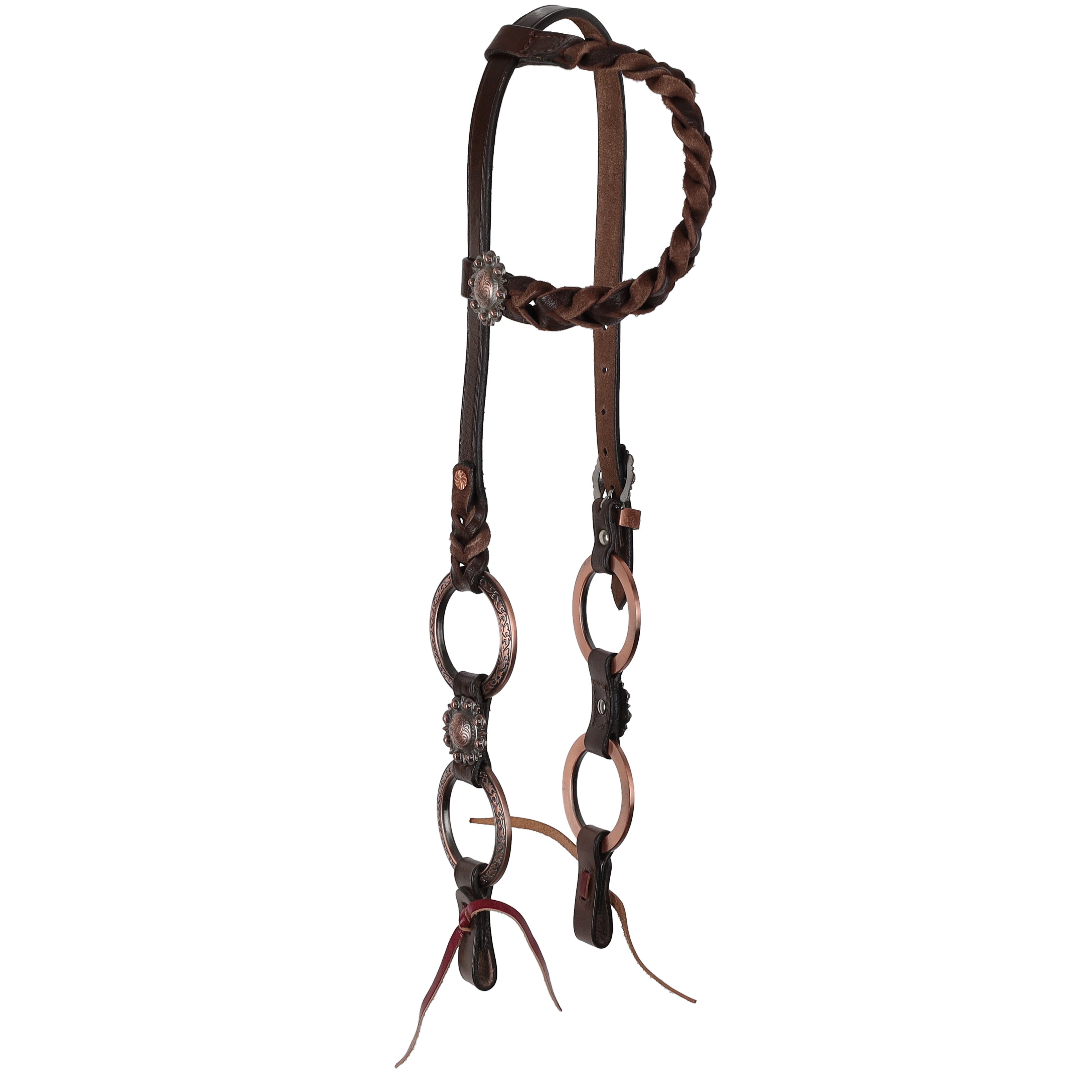 Roughrider Rings One Ear Headstall and Breast Collar Set headstall set Shiloh