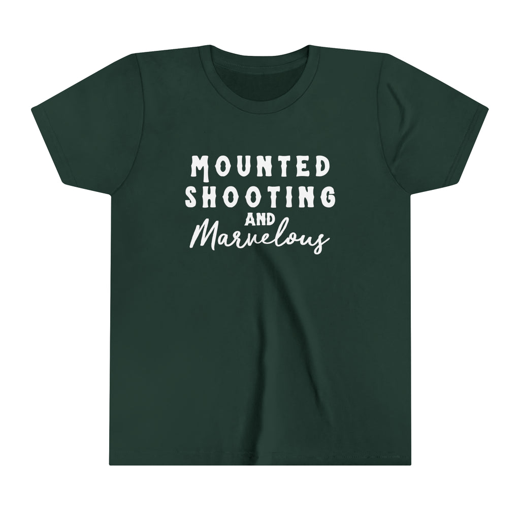 Mounted Shooting & Marvelous Youth tee Forest