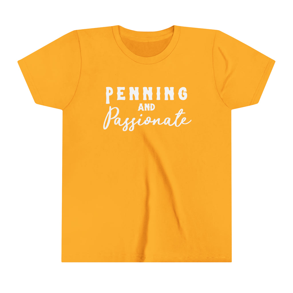 Penning & Passionate Youth Tee Gold