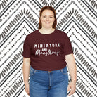 Miniature & Monstrous Short Sleeve Tee Horse Color Shirt Printify   