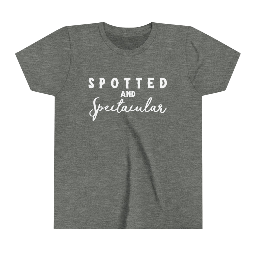 Spotted & Spectacular Youth Tee Grey