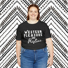 Western Pleasure & Prisitine Short Sleeve Tee Horse Riding Discipline Tee Printify   