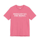 Margaritas & Mares Short Sleeve Tee T-Shirt The Cinchy Cowgirl - Print Charity Pink XS