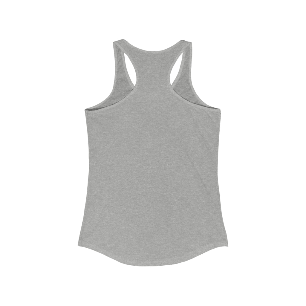 Spotted & Saucy Racerback Tank Horse Color Shirts Printify   