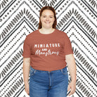 Miniature & Monstrous Short Sleeve Tee Horse Color Shirt Printify   
