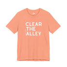 Clear The Alley Short Sleeve Tee Graphic Tee The Cinchy Cowgirl - Print Sunset XS
