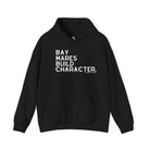 Bay Mares Build Character Hoodie Hoodie The Cinchy Cowgirl - Print Black S