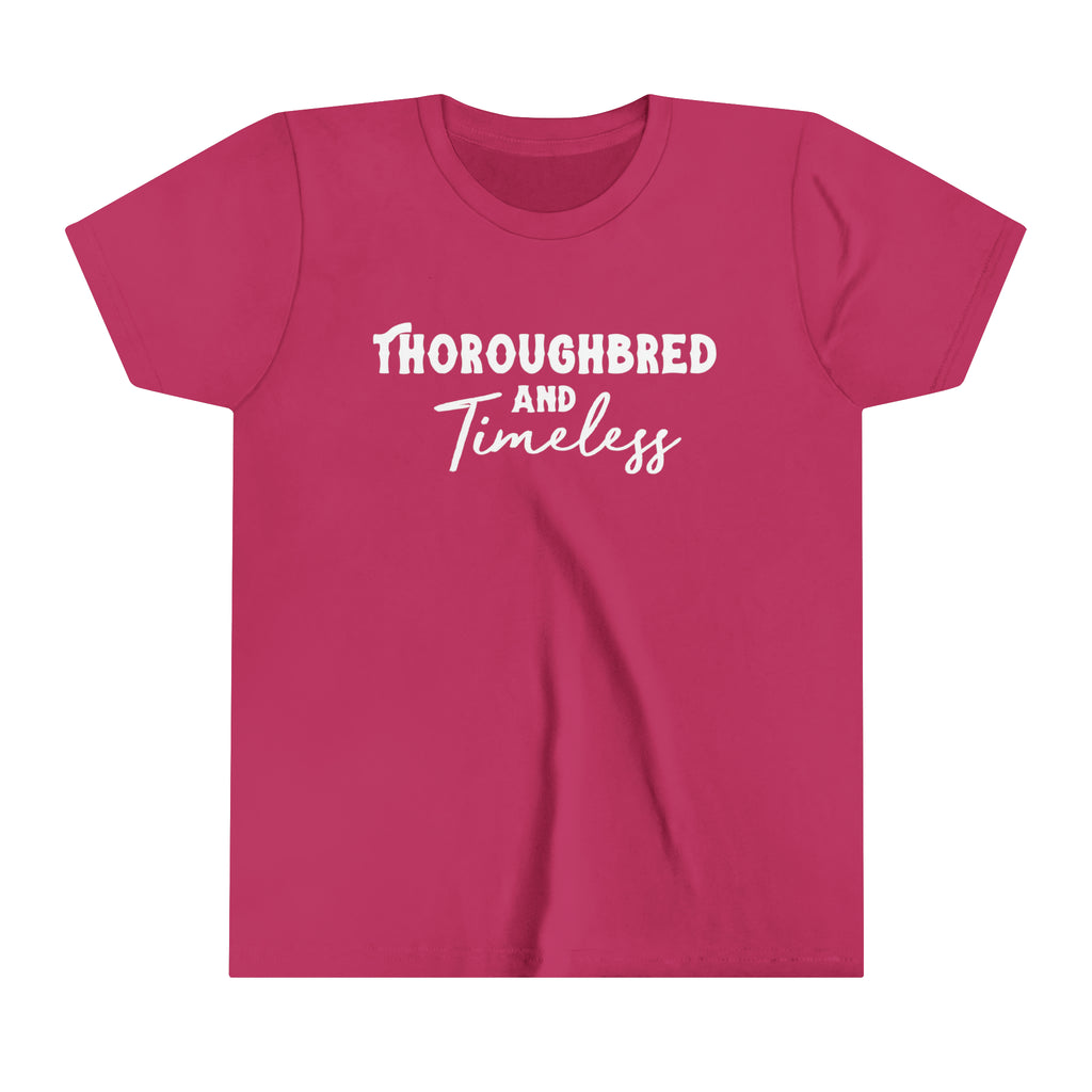 Thoroughbred & Timeless Youth Tee Berry