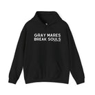 Gray Mares Break Souls Hoodie Hoodie The Cinchy Cowgirl - Print Black S