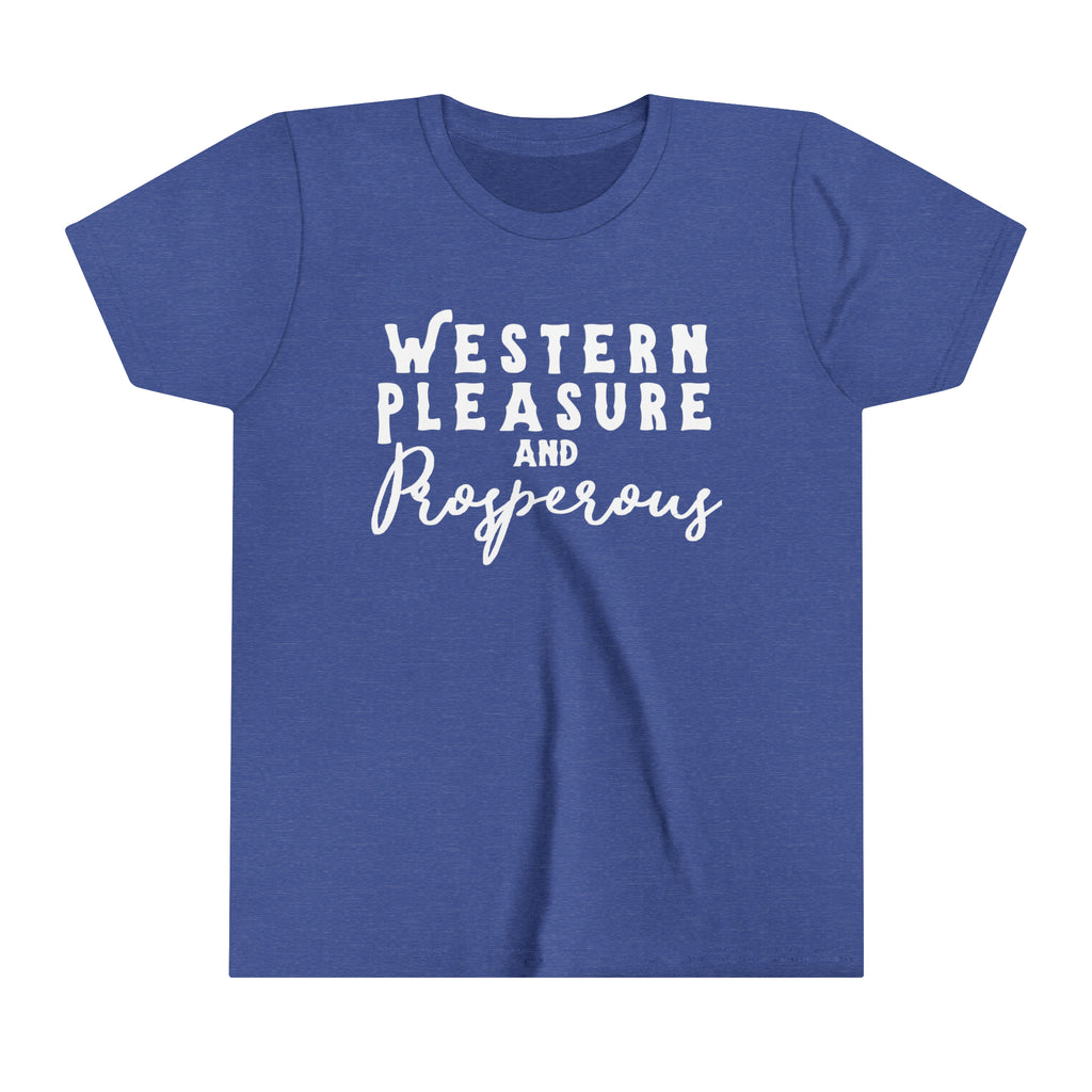 Western Pleasure & Prosperous Youth Tee Royal