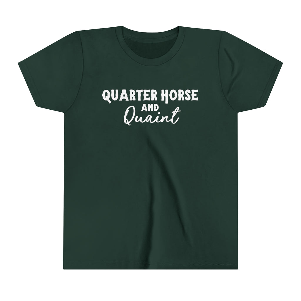 Quarter Horse Youth Tee Forest
