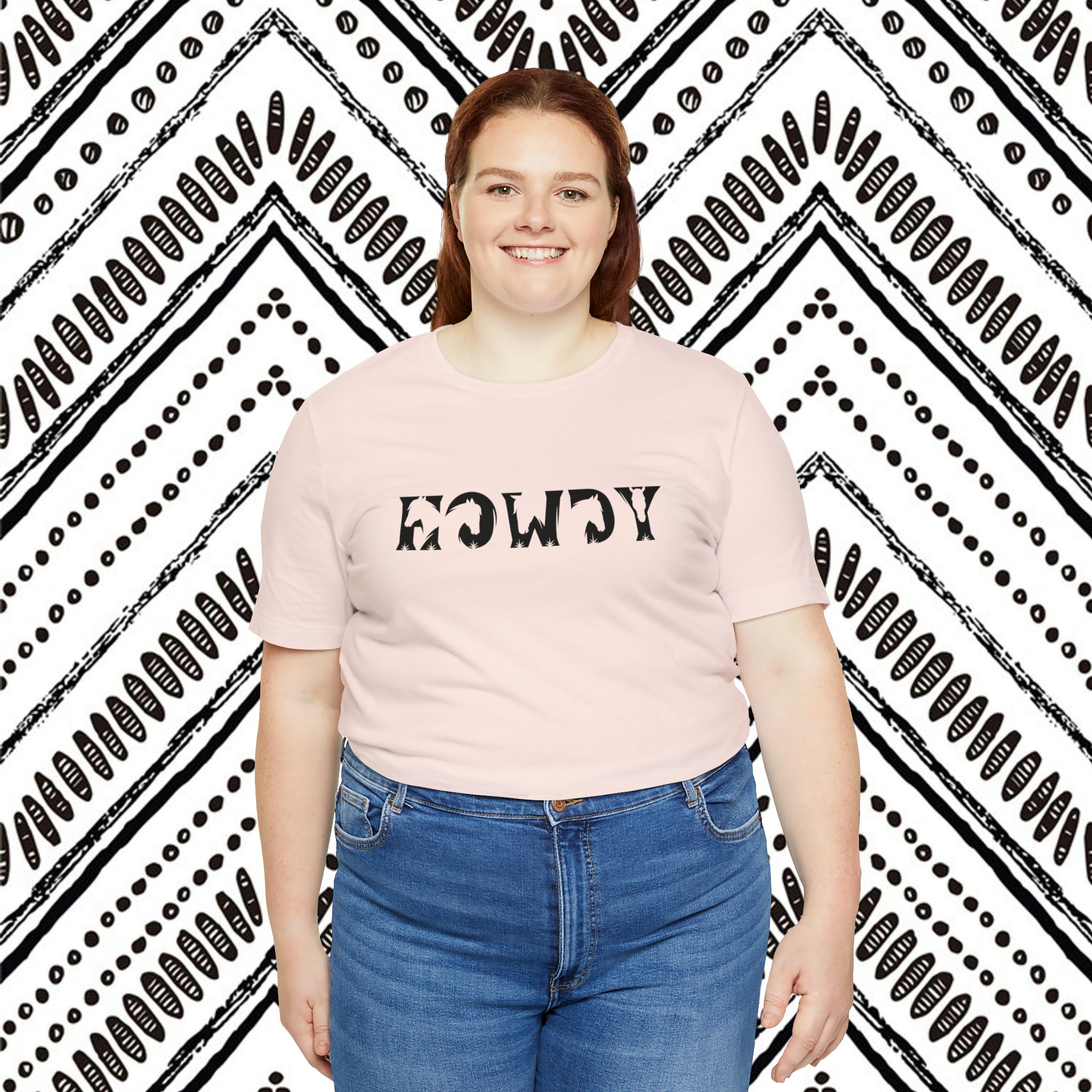Howdy Short Sleeve Tee tcc graphic tee Printify   