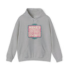 Mama's Please Let Your Babies Grow Up To Be Cowboys Hoodie Hoodie The Cinchy Cowgirl - Print Sport Grey S
