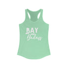 Bay & Badass Racerback Tank Horse Color Shirts Printify XS Solid Mint 