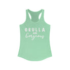 Grulla & Gorgeous Racerback Tank Horse Color Shirts Printify XS Solid Mint