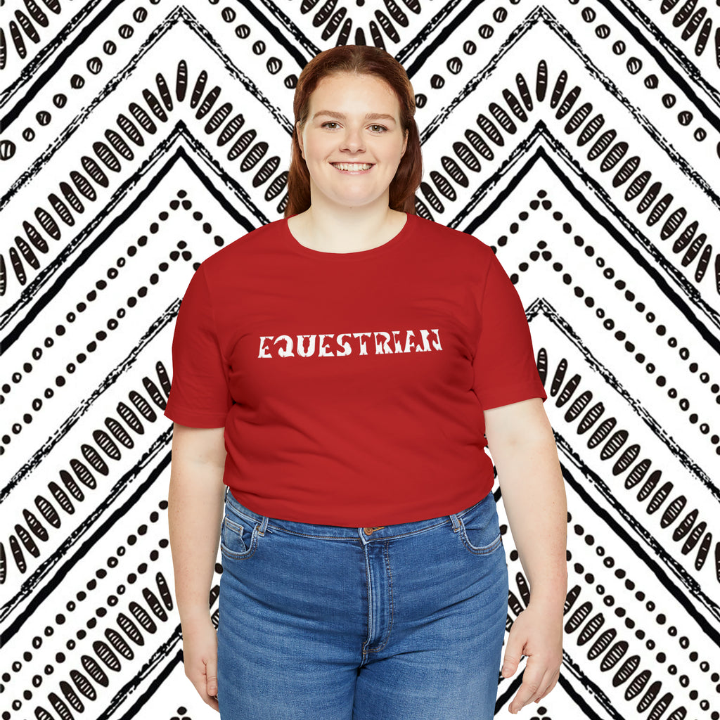 Equestrian Short Sleeve Tee tcc graphic tee Printify   