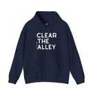 Clear The Alley Hoodie Graphic Hoodie The Cinchy Cowgirl - Print Navy S