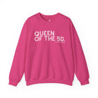 Queen Of The 5D Fleece Pullover Sweatshirt The Cinchy Cowgirl - Print S Heliconia