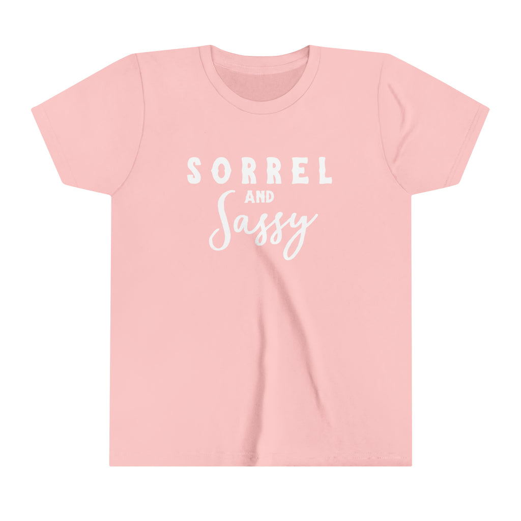 Sorrel & Sassy Youth Tee pink