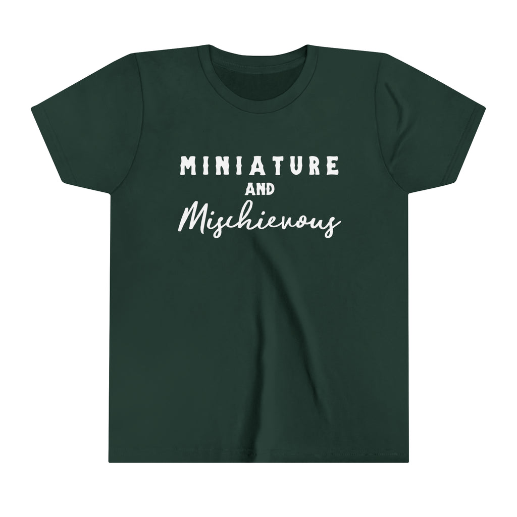 Miniature & Mischievous Youth Tee Forest