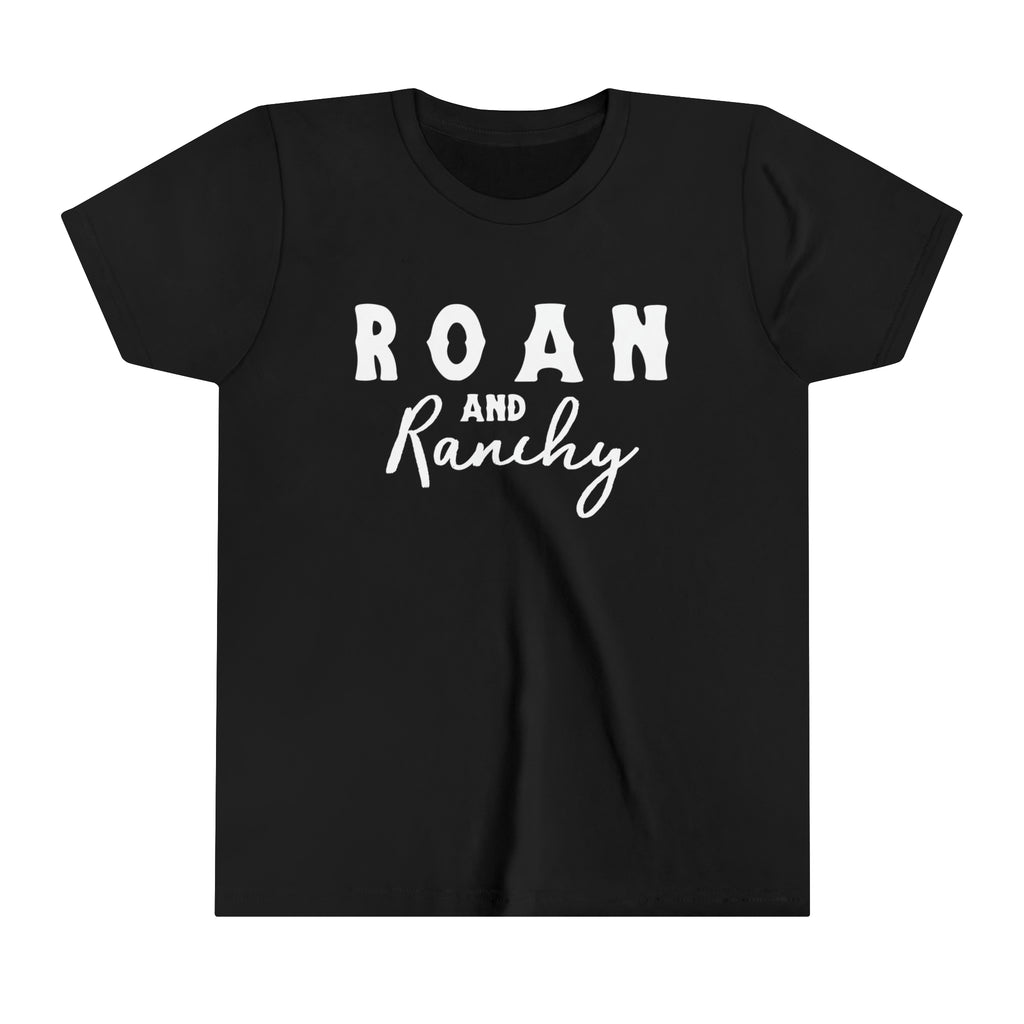 Roan & Ranchy Youth Tee Black