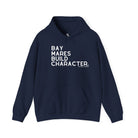 Bay Mares Build Character Hoodie Hoodie The Cinchy Cowgirl - Print Navy S
