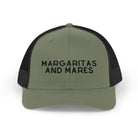Embroidered Margaritas and Mares Trucker Hat Embroidered TCC Hat The Cinchy Cowgirl - Print