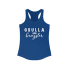 Grulla & Gangster Racerback Tank Horse Color Shirts Printify XS Solid Royal