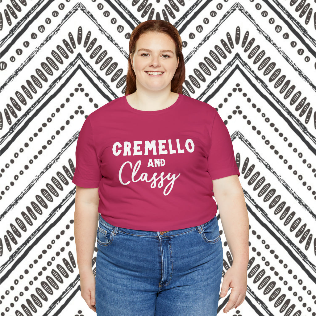 Cremello & Classy Short Sleeve Tee Horse Color Shirt Printify   