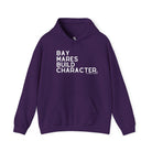 Bay Mares Build Character Hoodie Hoodie The Cinchy Cowgirl - Print Purple S