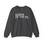 Queen Of The 5D Fleece Pullover Sweatshirt The Cinchy Cowgirl - Print S Dark Heather