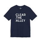 Clear The Alley Short Sleeve Tee Graphic Tee The Cinchy Cowgirl - Print Navy XS