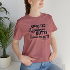 Appaloosa Butts Short Sleeve Tee tcc graphic tee Printify Heather Mauve XS 