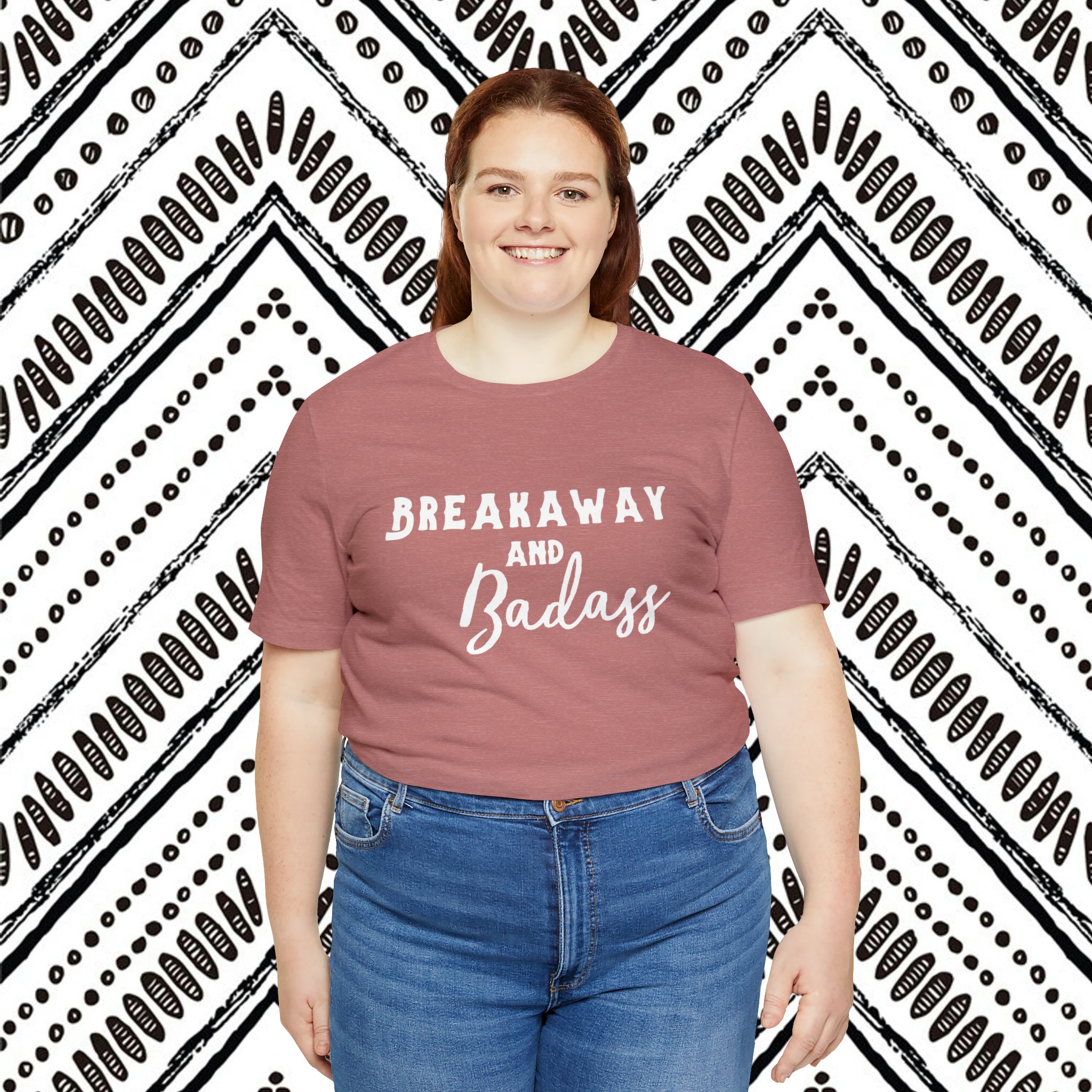 Breakaway & Badass Short Sleeve Tee Horse Riding Discipline Tee Printify   