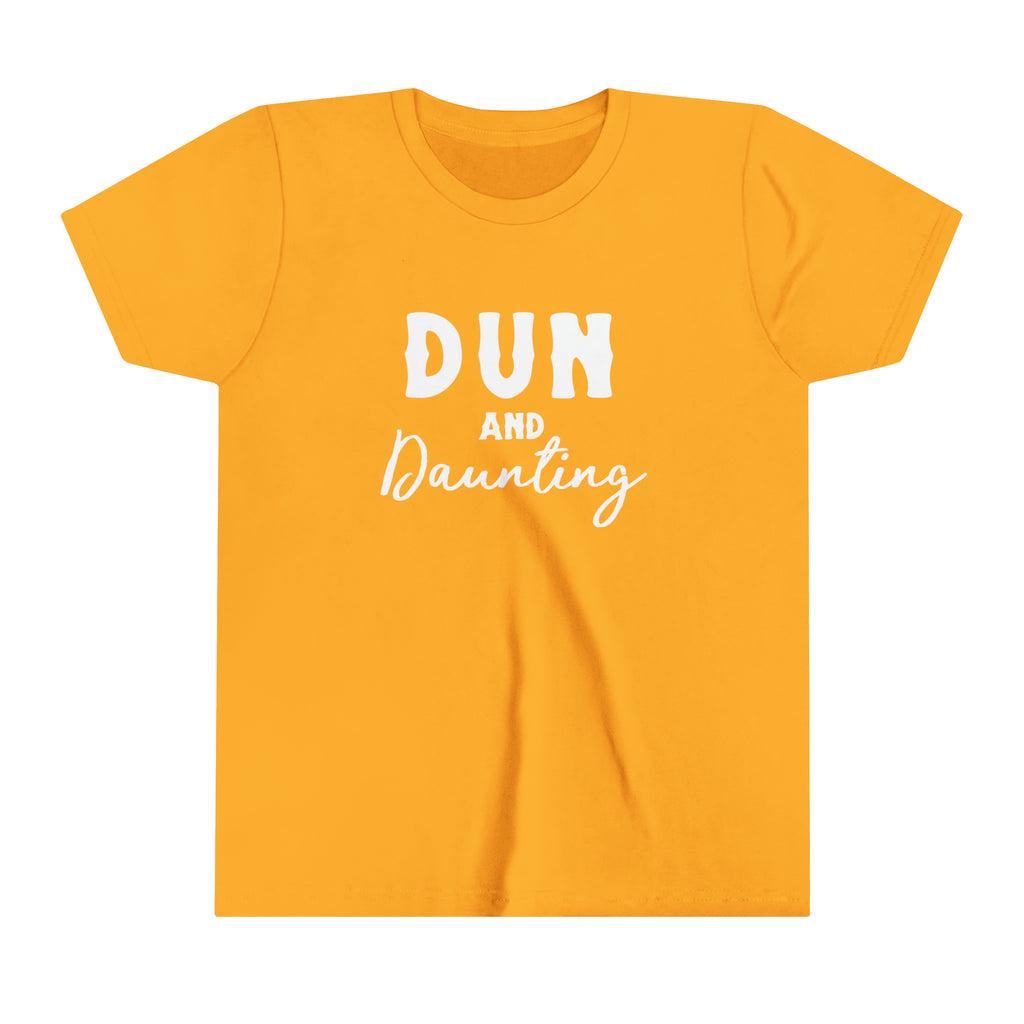 Dun & Dashing Youth Tee  Gold