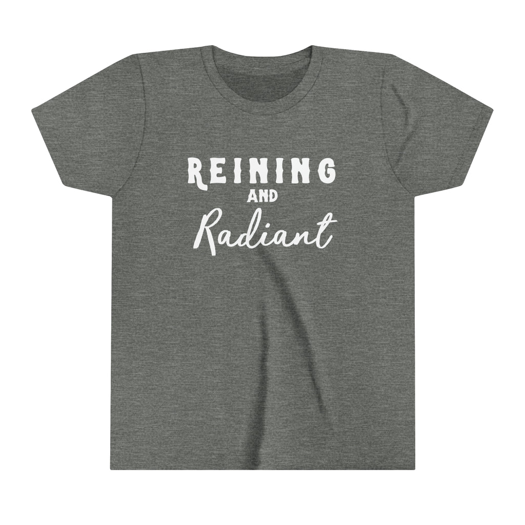 Reining & Radiant Youth Tee Grey