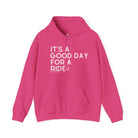 It's A Good Day For A Ride Hoodie Hoodie The Cinchy Cowgirl - Print Heliconia S