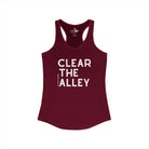 Clear The Alley Tank Top Tank Top The Cinchy Cowgirl - Print XS Solid Cardinal Red