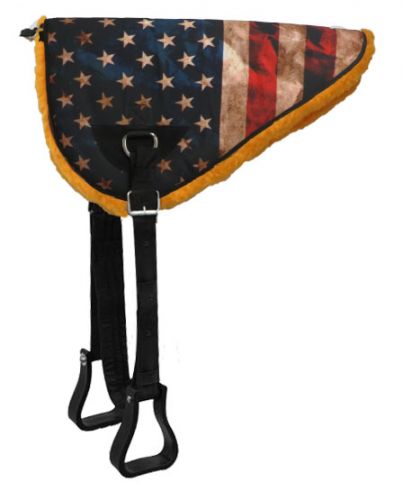 American Flag Bareback Saddle Pad western saddle pad Shiloh   