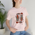 Pair A' Boots Short Sleeve Tee tcc graphic tee Printify Soft Pink XS