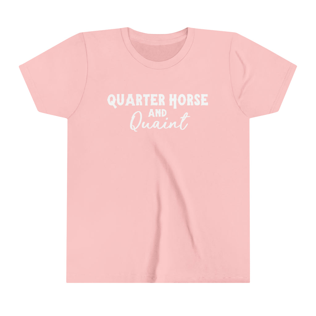 Quarter Horse Youth Tee Pink