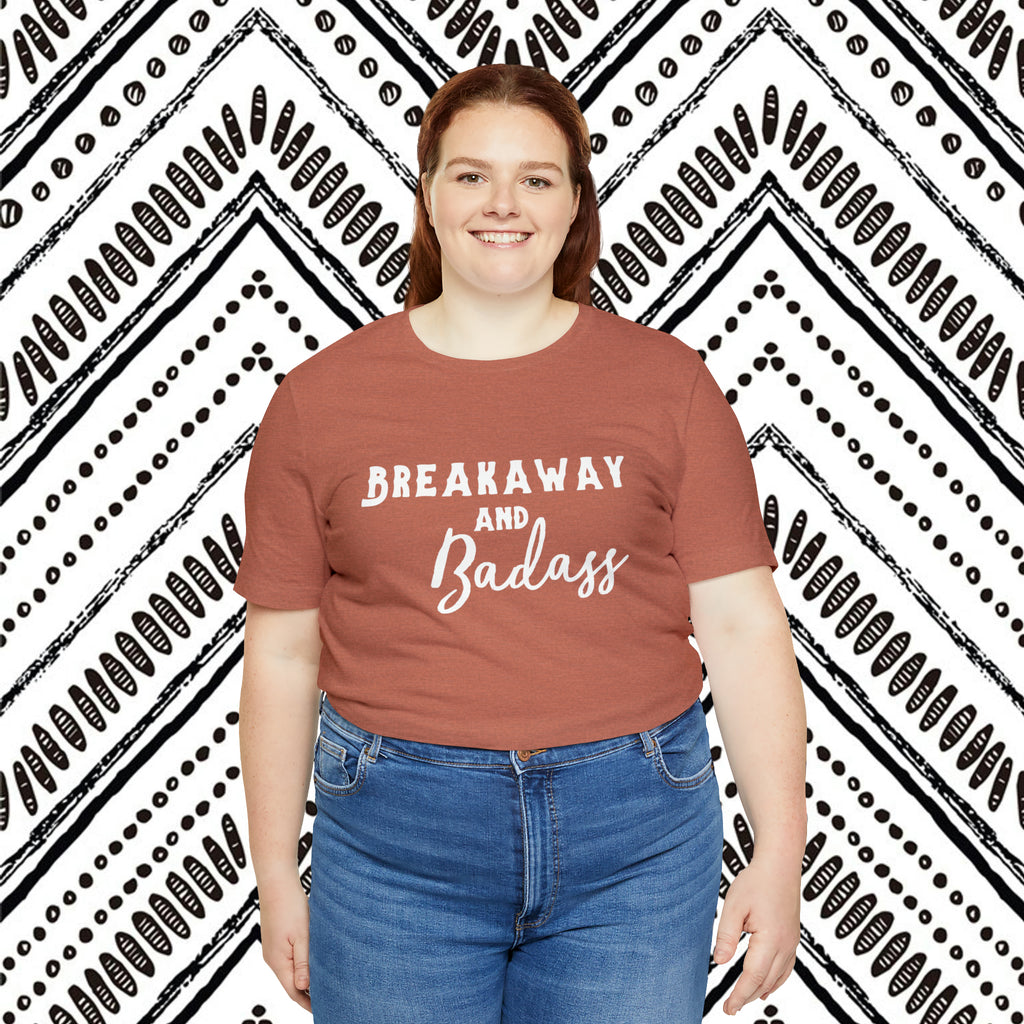 Breakaway & Badass Short Sleeve Tee Horse Riding Discipline Tee Printify   