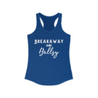 Breakaway & Ballsy Racerback Tank Horse Riding Discipline Tee Printify XS Solid Royal 