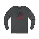 American Girly Long Sleeve Tee Long-sleeve The Cinchy Cowgirl - Print S Asphalt