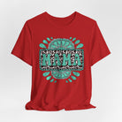 Turquoise Western Mama Short Sleeve Graphic Tee (Available In 14 Colors) T-Shirt Printify Red XS