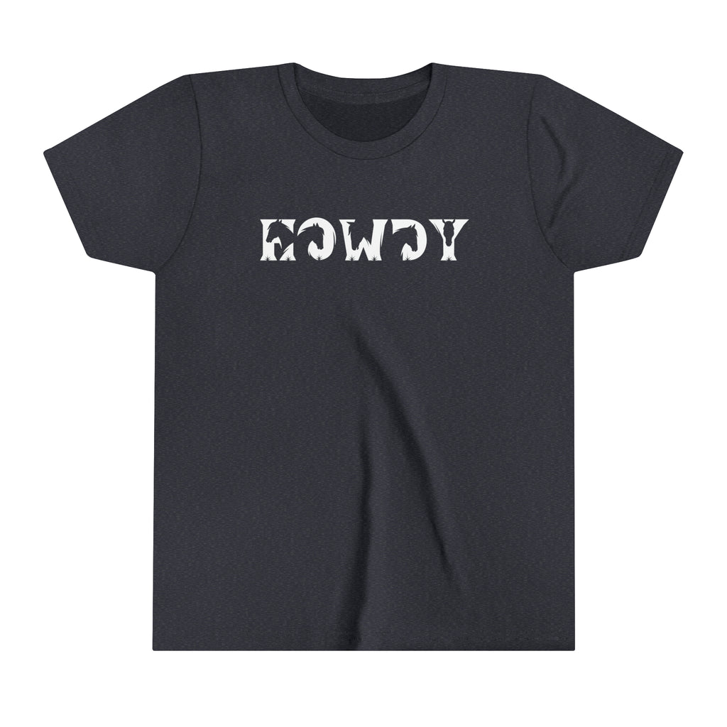 Howdy Youth Short Sleeve Tee Navy