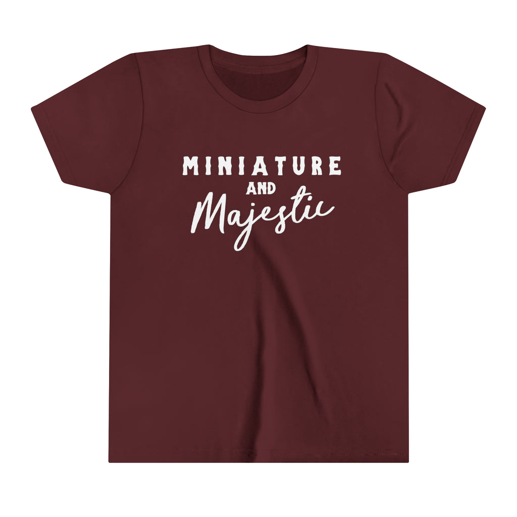 Miniature & Majestic Youth Maroon