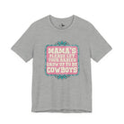 Mama's Please Let Your Babies Short Sleeve Tee Graphic Tee The Cinchy Cowgirl - Print Athletic Heather XS