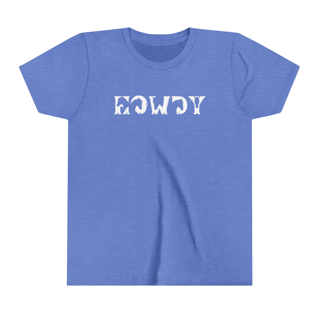 Howdy Youth Short Sleeve Tee Blue