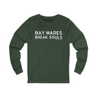 Bay Mares Break Souls Long Sleeve Tee Long-sleeve The Cinchy Cowgirl - Print S Heather Forest